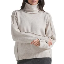 Maglione donna collo alto