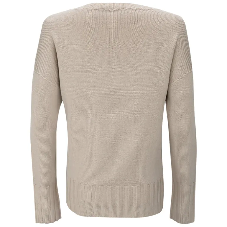 Maglione donna lana over
