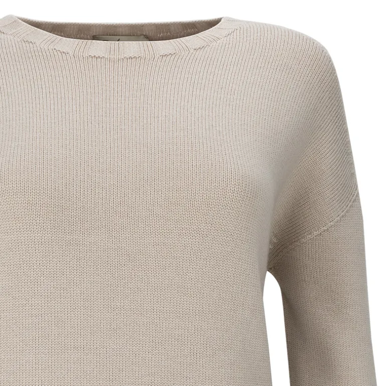 Maglione donna lana over