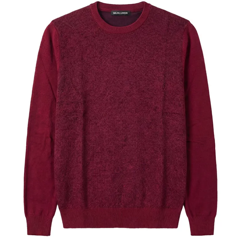 Maglione uomo costina