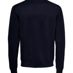 Maglione uomo Solid Color Knitted
