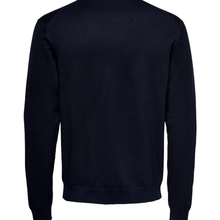 Maglione uomo Solid Color Knitted