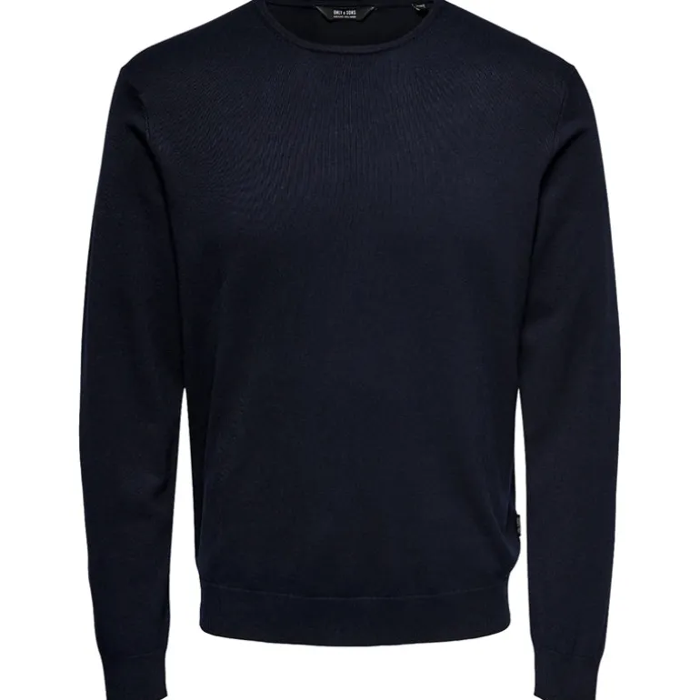 Maglione uomo Solid Color Knitted
