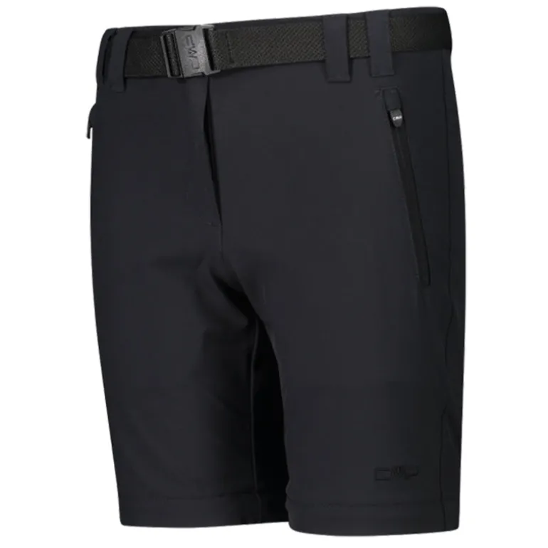 Pantalone bambina zip off stretch