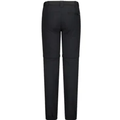 Pantalone bambina zip off stretch