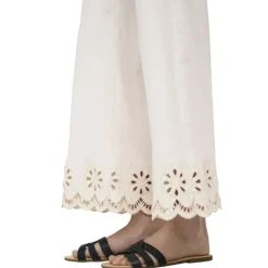 Pantalone donna Madison ricamo