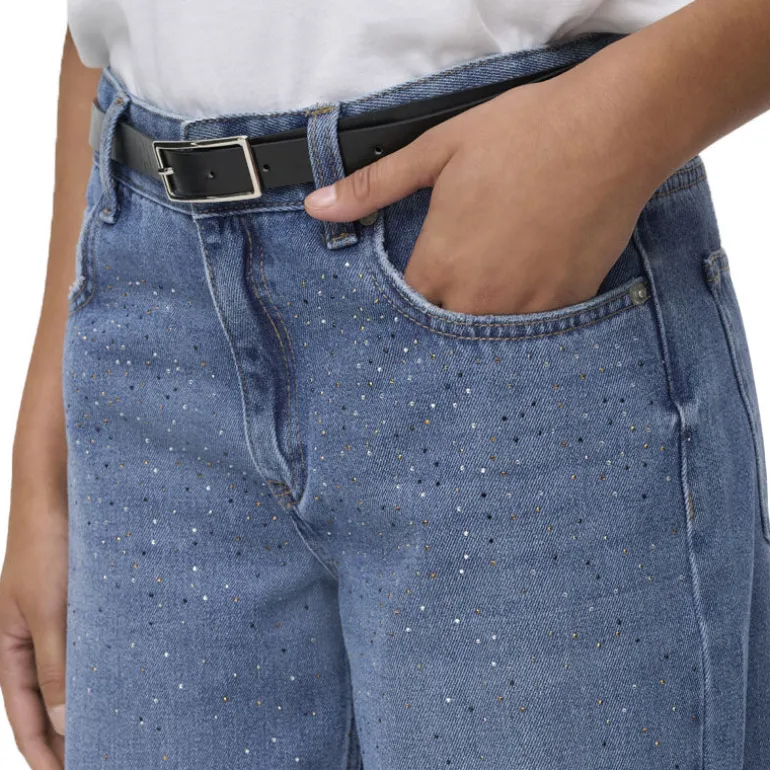 Pantalone donna Rhinestone