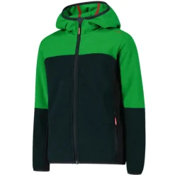 Pile bambino knit tech cappuccio