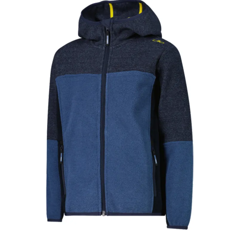 Pile bambino knit-tech cappuccio