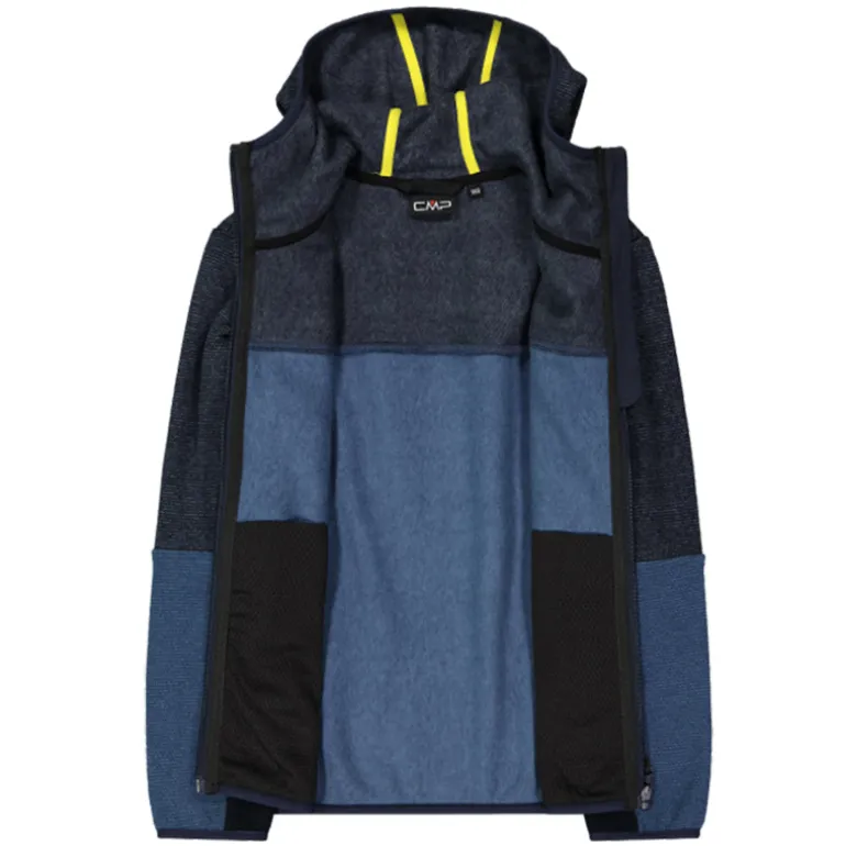Pile bambino knit-tech cappuccio