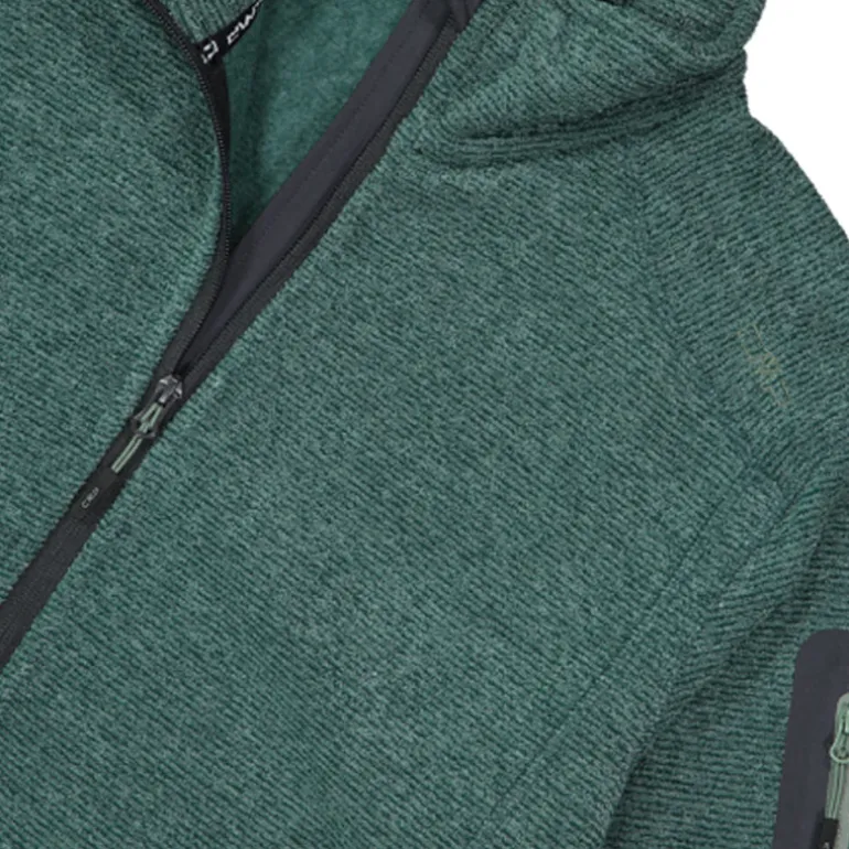 Pile uomo knit-tech mélange