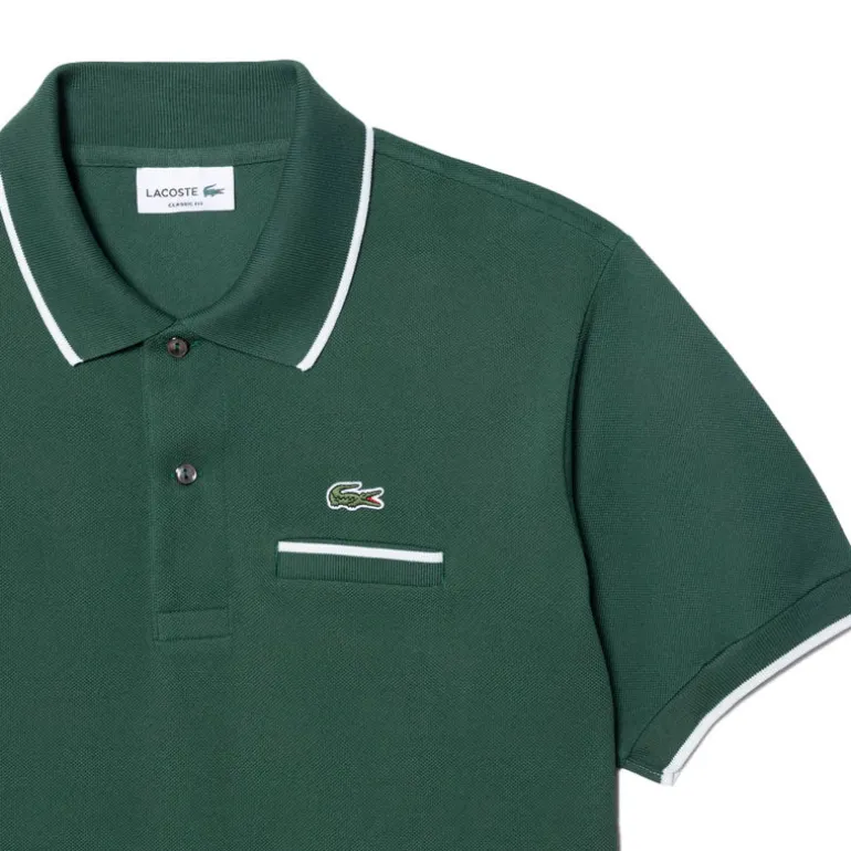 Polo uomo con taschino