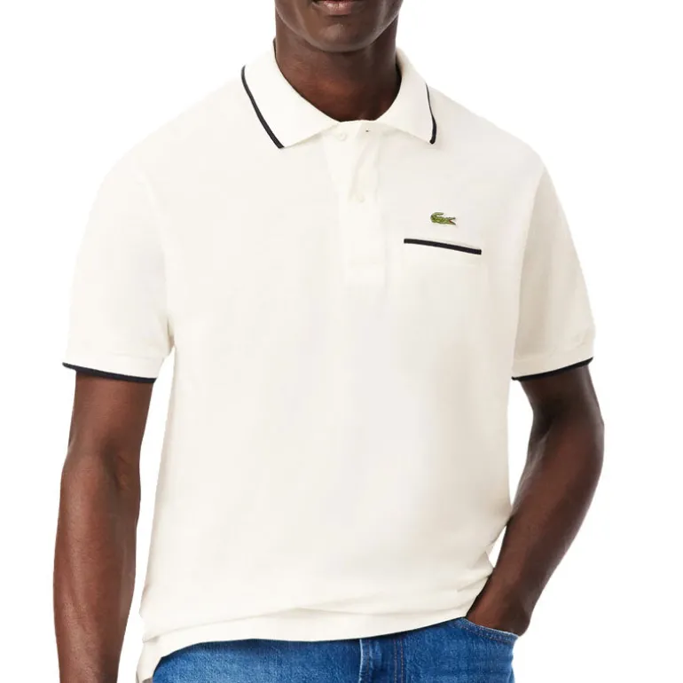 Polo uomo con taschino