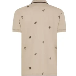 Polo uomo piquet ricami