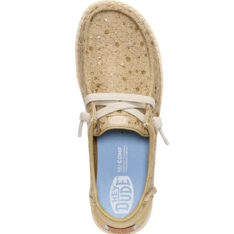 Scarpe donna Wendy sequin lace