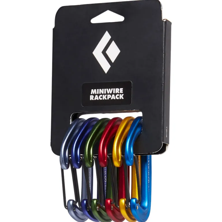 Set 6 Moschettoni Miniwire Rackpack