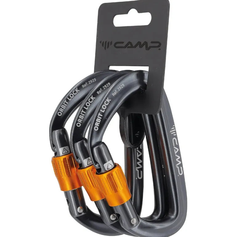 Set 3 Moschettoni Orbit Lock