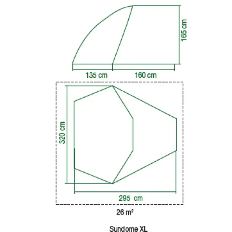 Tenda Sundome XL