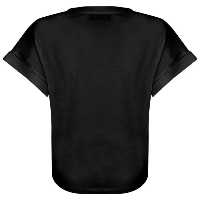 T-Shirt donna bottoni