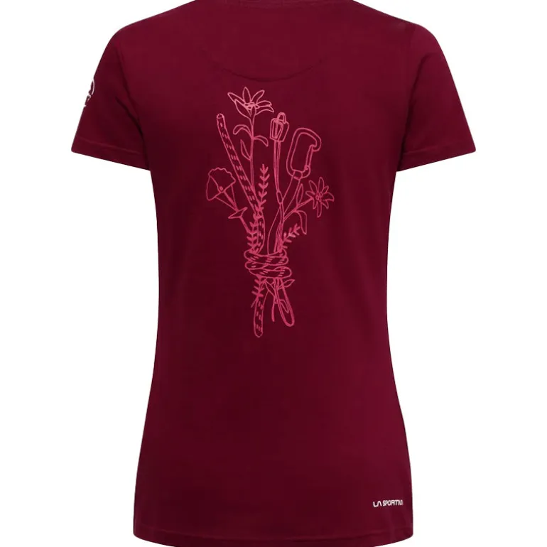 T-shirt donna Climb Flower