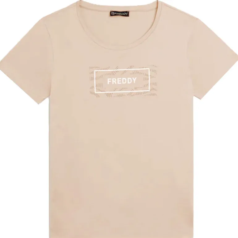 T-Shirt donna Grafica ondulata
