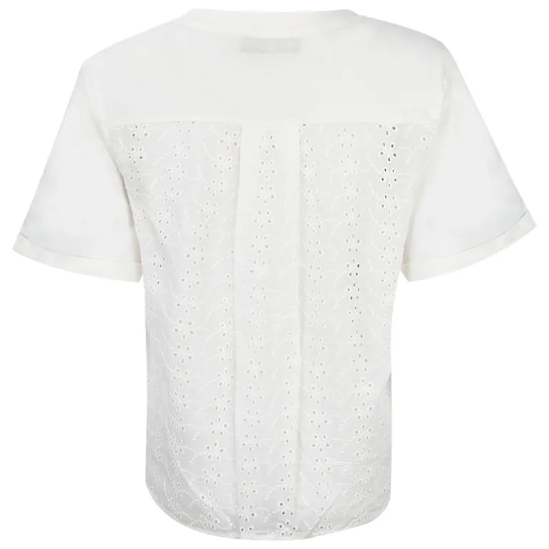 T-Shirt donna pizzo Sangallo