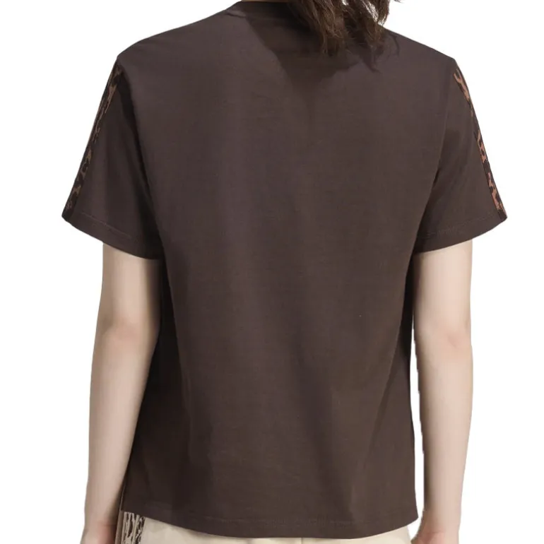 T-shirt donna Seasonal Essentials Animal Print 3-Stripes