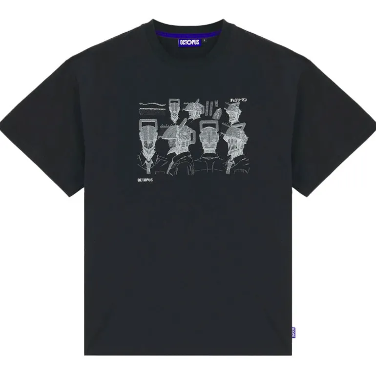 T-Shirt uomo Chainsaw Man Setting