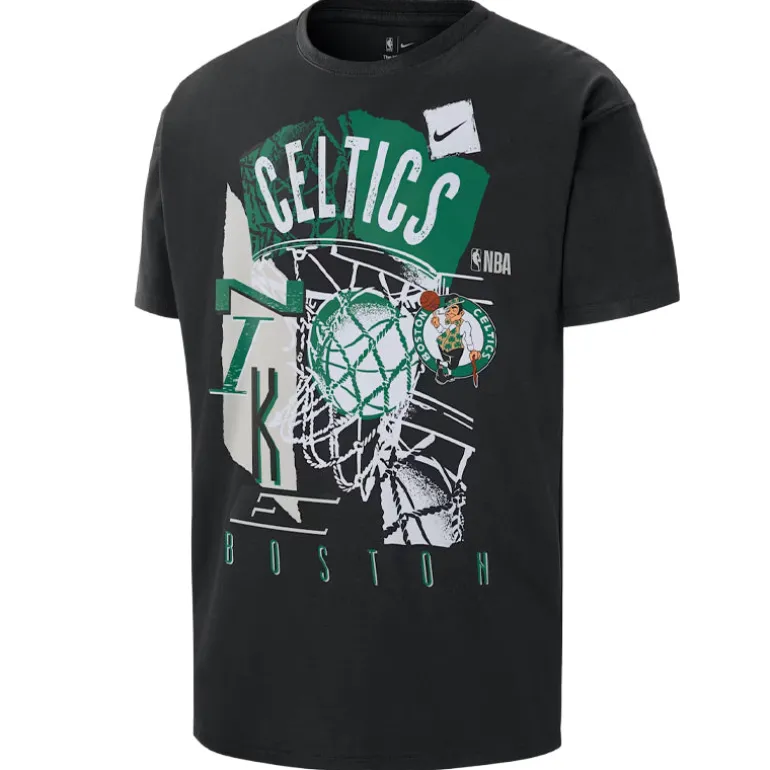 T-Shirt uomo NBA Boston Celtics Courtside