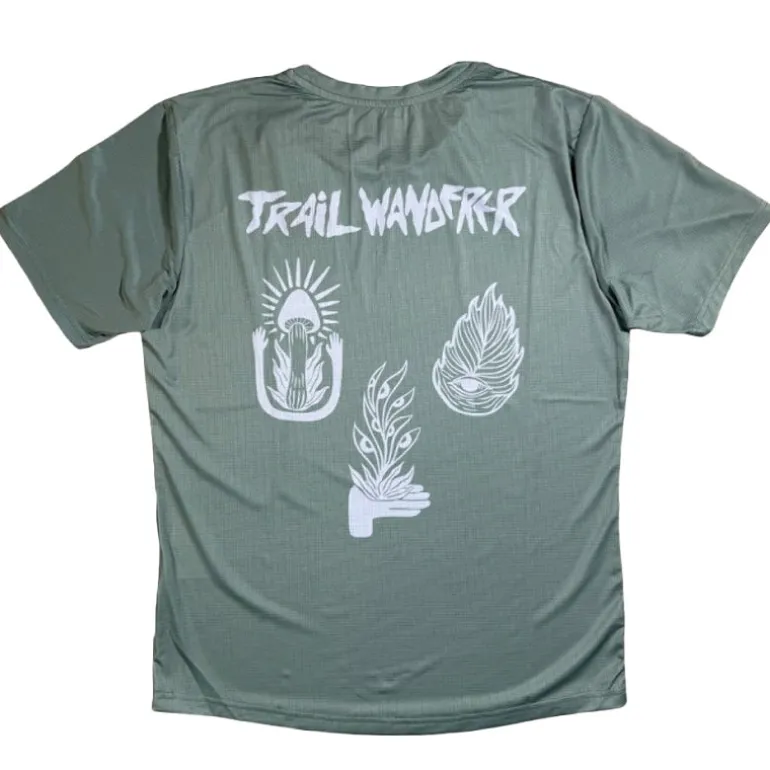 T-Shirt uomo Trail Wanderer Salvia